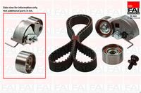 FAI AutoParts TBK225 - Juego de correas dentadas