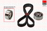 FAI AutoParts TBK484 - Juego de correas dentadas
