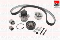 FAI AutoParts TBK539-6513 - Bomba de agua + kit correa distribución
