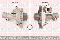 FAI AutoParts WP6477 - Bomba de agua, refrigeración del motor