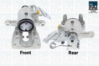 FAI AutoParts FPCA145L - Pinza de freno
