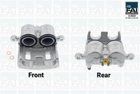 FAI AutoParts FPCA309L - Pinza de freno