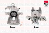 FAI AutoParts FCA136L - Pinza de freno