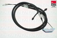 FAI AutoParts FBC665 - Cable de accionamiento, freno de estacionamiento