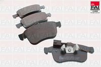 FAI AutoParts BP721 - Juego de pastillas de freno