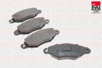 FAI AutoParts BP709 - Juego de pastillas de freno