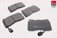 FAI AutoParts BP659 - Juego de pastillas de freno