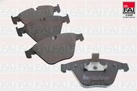 FAI AutoParts BP571 - Juego de pastillas de freno