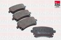 FAI AutoParts BP413 - Juego de pastillas de freno