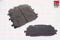 FAI AutoParts BP382 - Juego de pastillas de freno