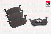 FAI AutoParts BP262 - Juego de pastillas de freno