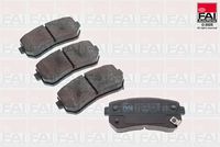 FAI AutoParts BP215 - Juego de pastillas de freno