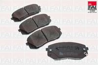 FAI AutoParts BP185 - Juego de pastillas de freno