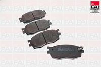 FAI AutoParts BP267 - Juego de pastillas de freno