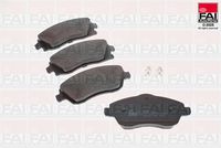 FAI AutoParts BP232 - Juego de pastillas de freno