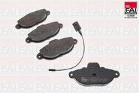 FAI AutoParts BP228 - Juego de pastillas de freno