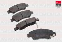 FAI AutoParts BP218 - Juego de pastillas de freno