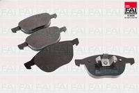 FAI AutoParts BP207 - Juego de pastillas de freno