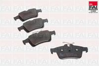 FAI AutoParts BP205 - Juego de pastillas de freno