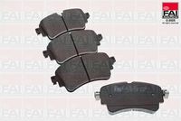 FAI AutoParts BP201 - Juego de pastillas de freno