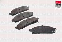 FAI AutoParts BP189 - Juego de pastillas de freno