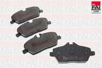 FAI AutoParts BP180 - Juego de pastillas de freno