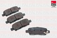 FAI AutoParts BP176 - Juego de pastillas de freno