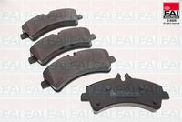 FAI AutoParts BP390 - Juego de pastillas de freno