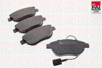 FAI AutoParts BP386 - Juego de pastillas de freno