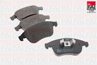 FAI AutoParts BP374 - Juego de pastillas de freno