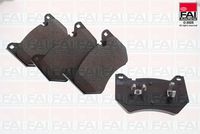 FAI AutoParts BP365 - Juego de pastillas de freno