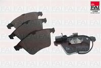 FAI AutoParts BP351 - Juego de pastillas de freno