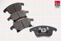 FAI AutoParts BP297 - Juego de pastillas de freno