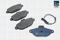 FAI AutoParts FPBP201 - Juego de pastillas de freno