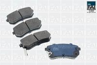 FAI AutoParts FPBP170 - Juego de pastillas de freno