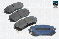 FAI AutoParts FPBP130 - Juego de pastillas de freno