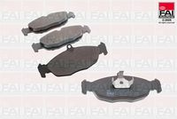 FAI AutoParts BP707 - Juego de pastillas de freno