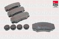 FAI AutoParts BP699 - Juego de pastillas de freno
