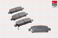 FAI AutoParts BP680 - Juego de pastillas de freno