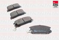 FAI AutoParts BP673 - Juego de pastillas de freno