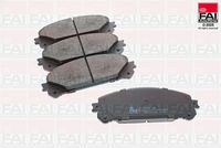 FAI AutoParts BP509 - Juego de pastillas de freno