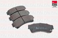 FAI AutoParts BP464 - Juego de pastillas de freno