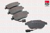FAI AutoParts BP458 - Juego de pastillas de freno