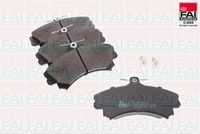 FAI AutoParts BP455 - Juego de pastillas de freno