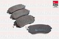 FAI AutoParts BP422 - Juego de pastillas de freno