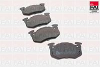 FAI AutoParts BP416 - Juego de pastillas de freno