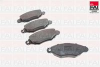 FAI AutoParts BP652 - Juego de pastillas de freno