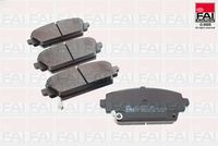 FAI AutoParts BP637 - Juego de pastillas de freno