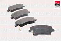 FAI AutoParts BP616 - Juego de pastillas de freno