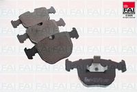 FAI AutoParts BP540 - Juego de pastillas de freno
